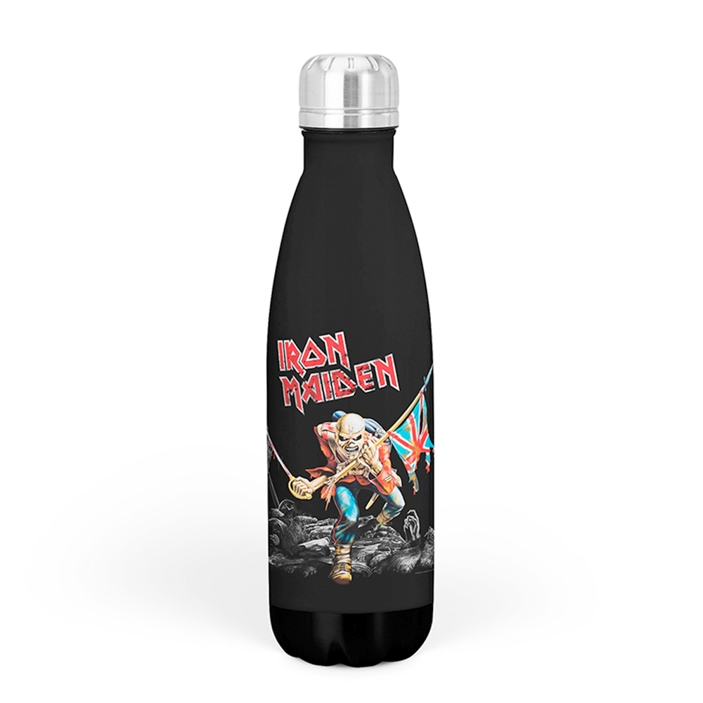 Rocksax Iron Maiden - Trooper Water bottle - Black